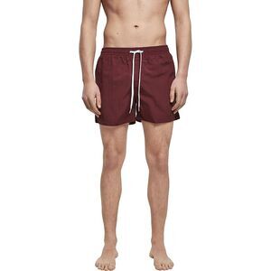 Build Your Brand Mens Swim Shorts / Cherry Red